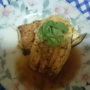 電子レンジ＋フライパン！本格焼きなす